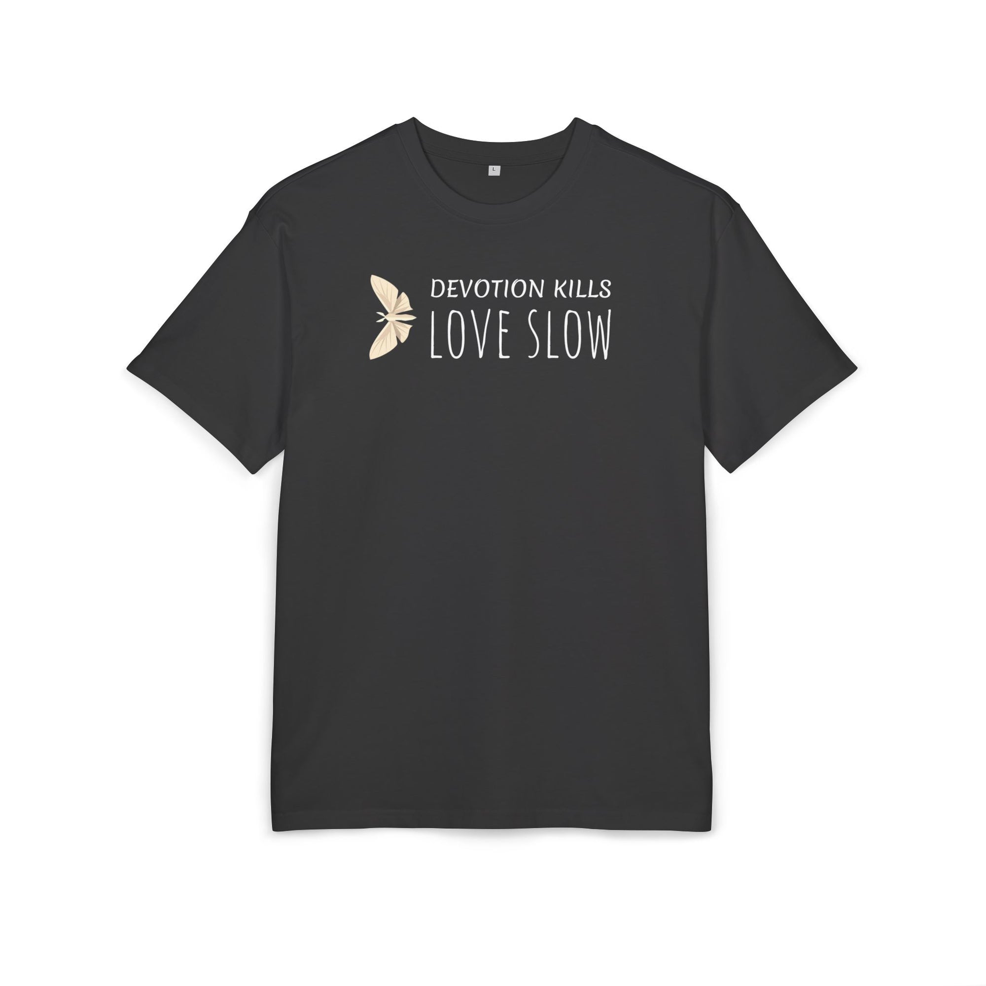 LOVE SLOW TEE - BLACK
