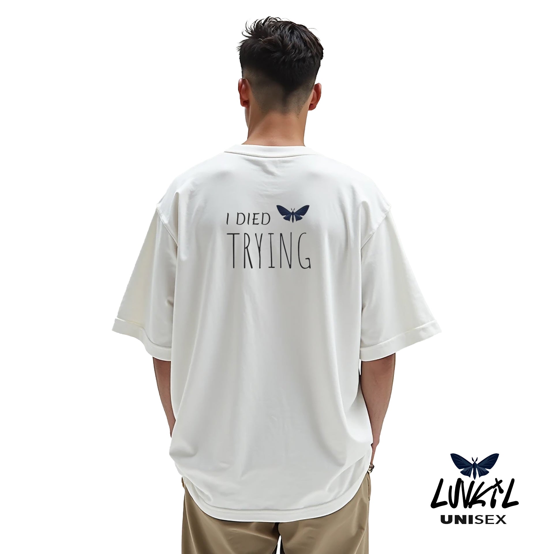 I DIED TRYING TEE - WHITE