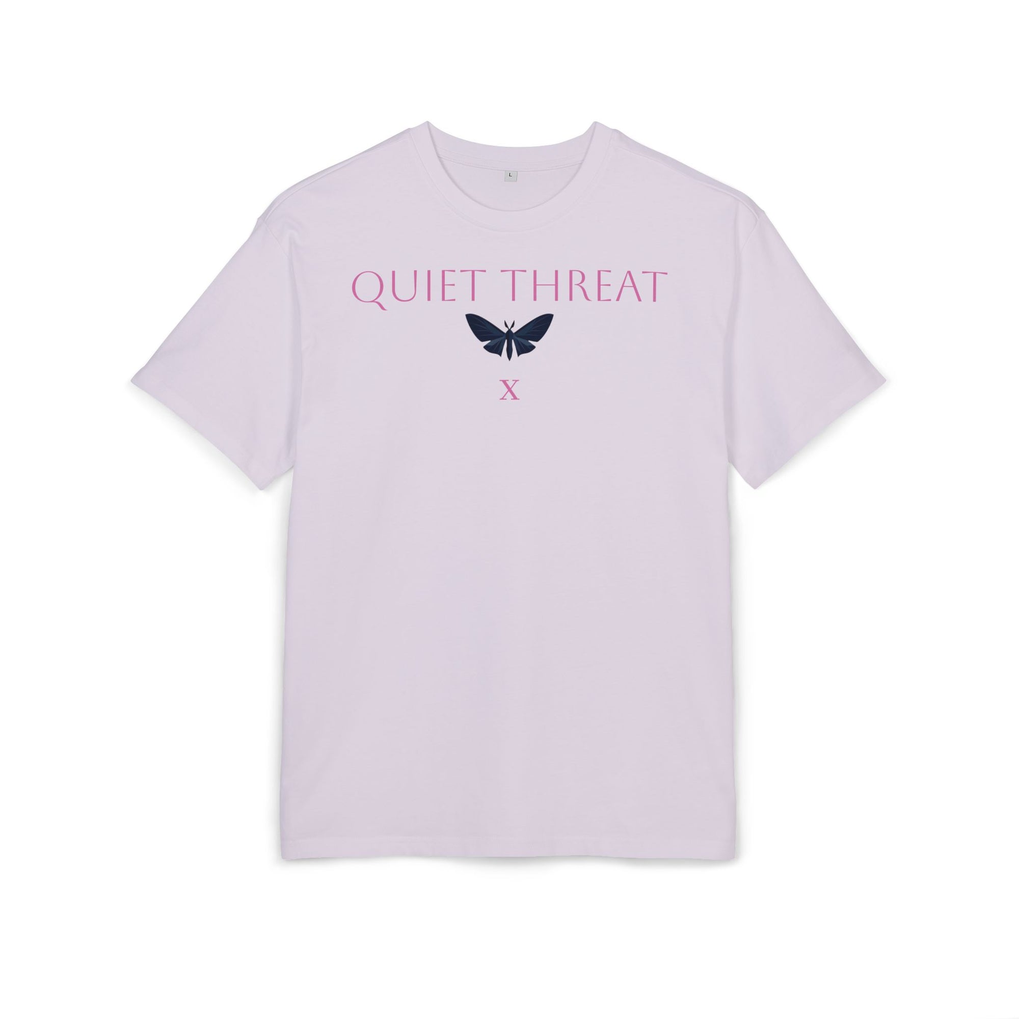 QUIET THREAT TEE - LILAC