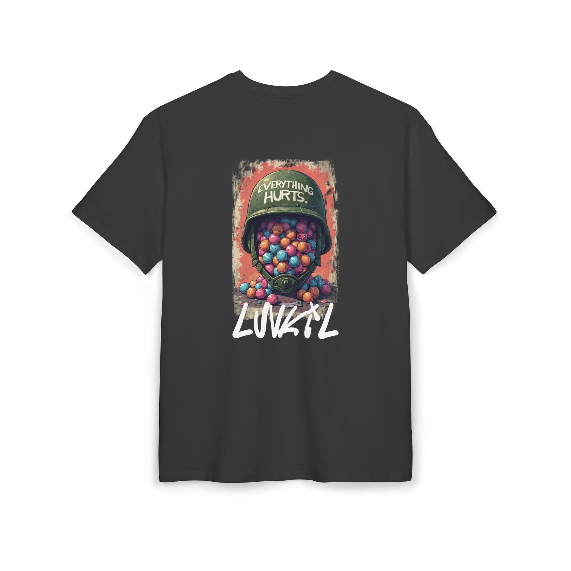 EVERY THING HURTS TEE - BLACK