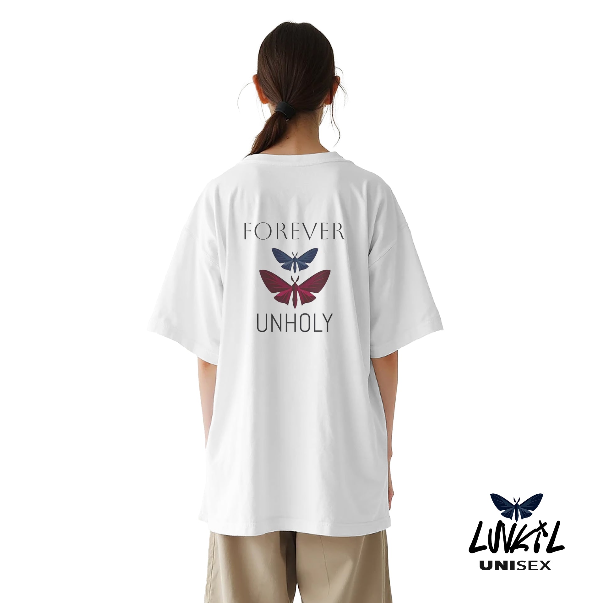 FOREVER UNHOLY TEE - WHITE