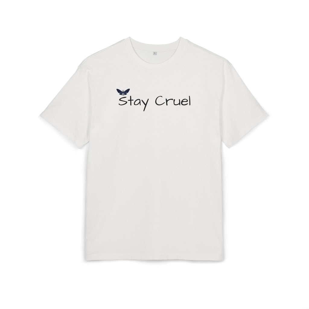 STAY CRUEL TEE - BLANC WHITE