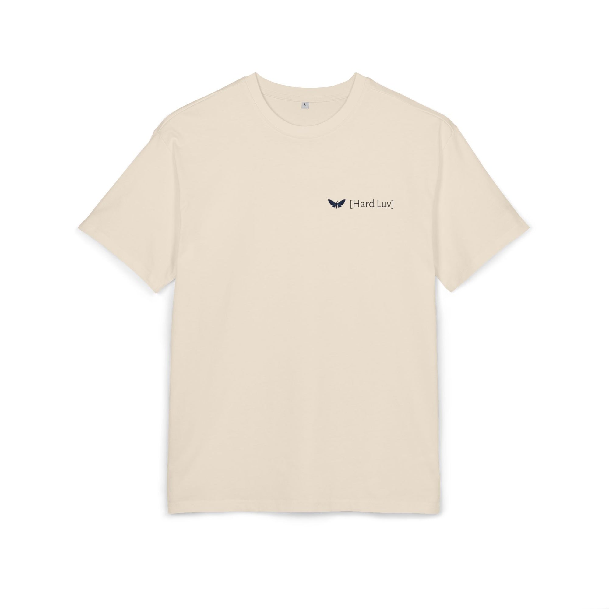 HARD LUV TEE - BEIGE