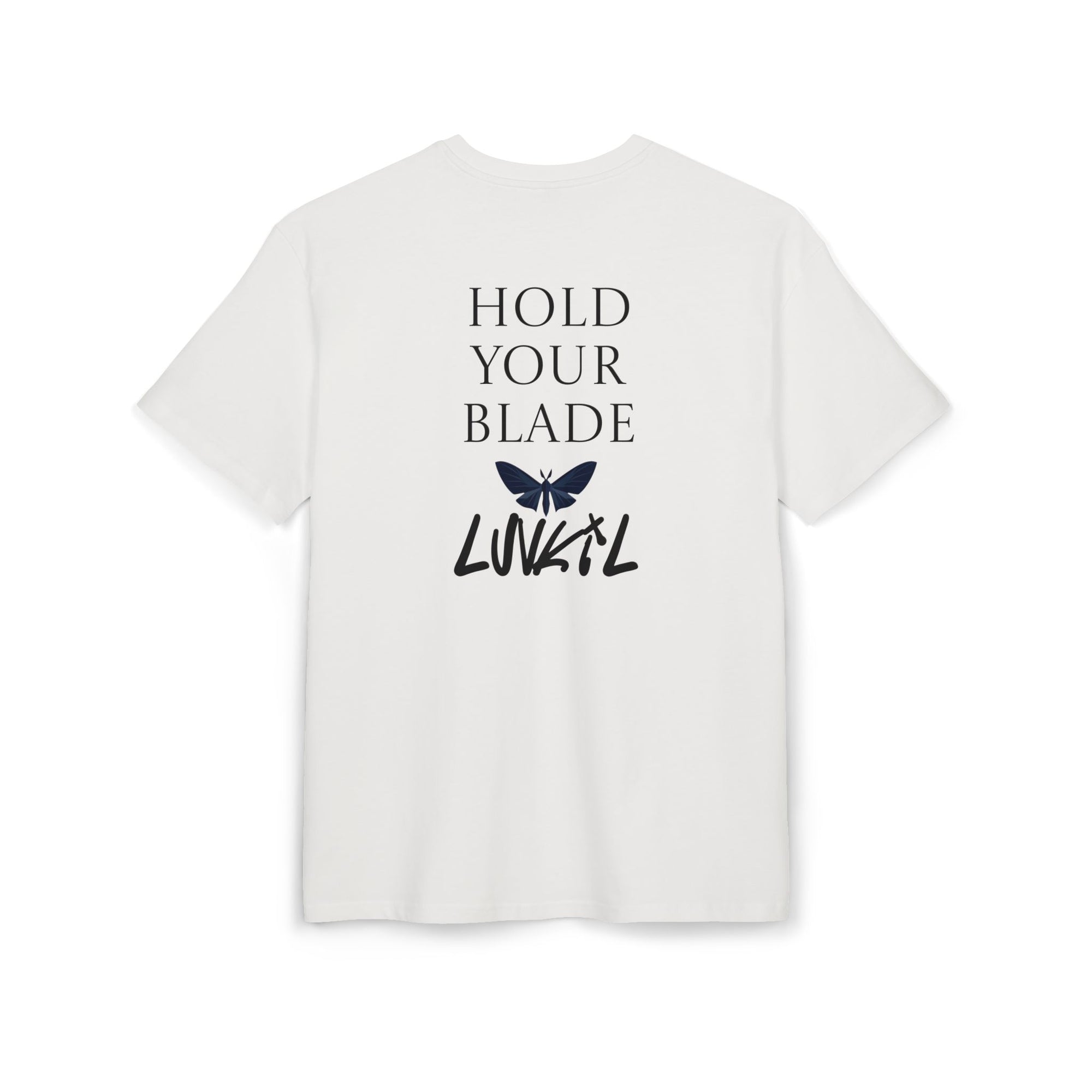 HOLD YOUR BLADE TEE - BLANC WHITE