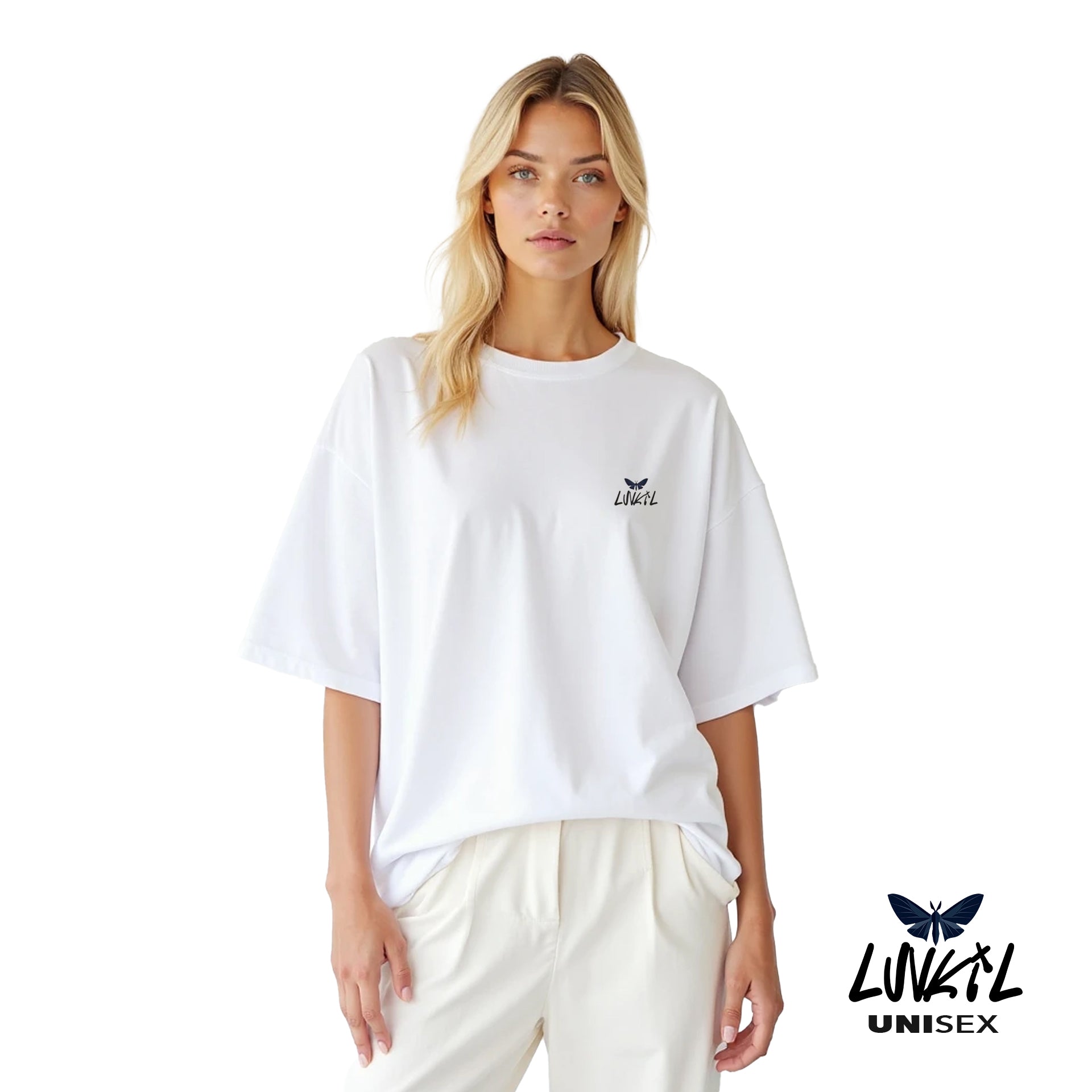 MOTH MARK TEE - BLANC WHITE