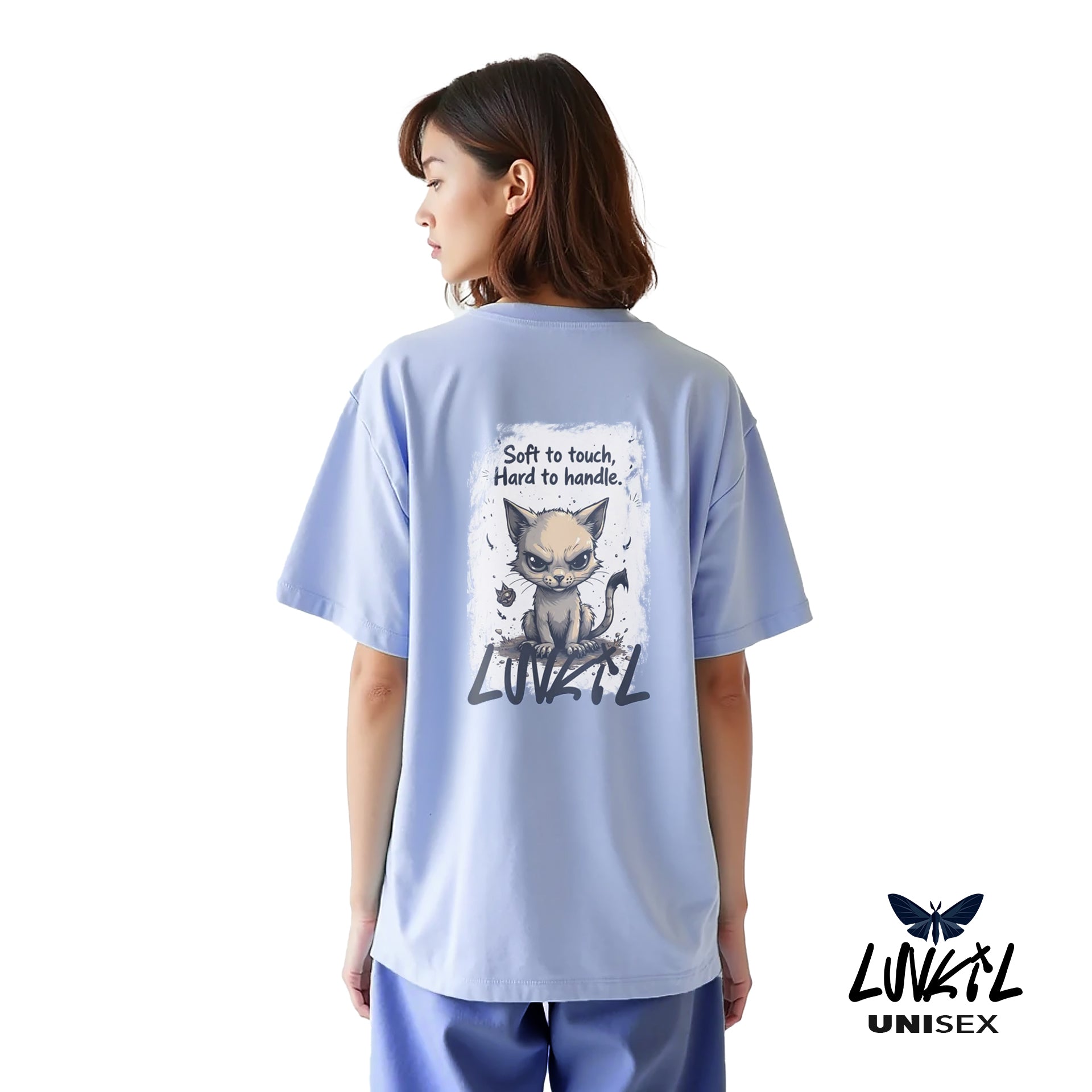 SOFT TO TOUCH TEE - BLUE