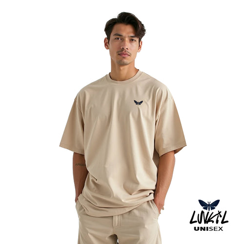 BASE MOTH TEE - BEIGE