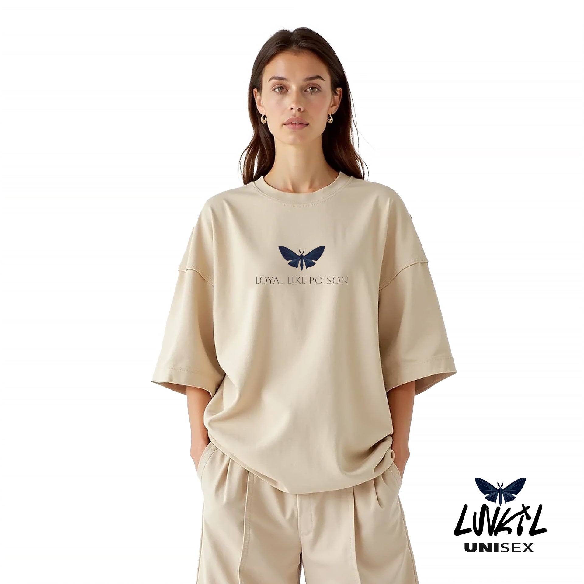 LOYAL POISON TEE - BEIGE