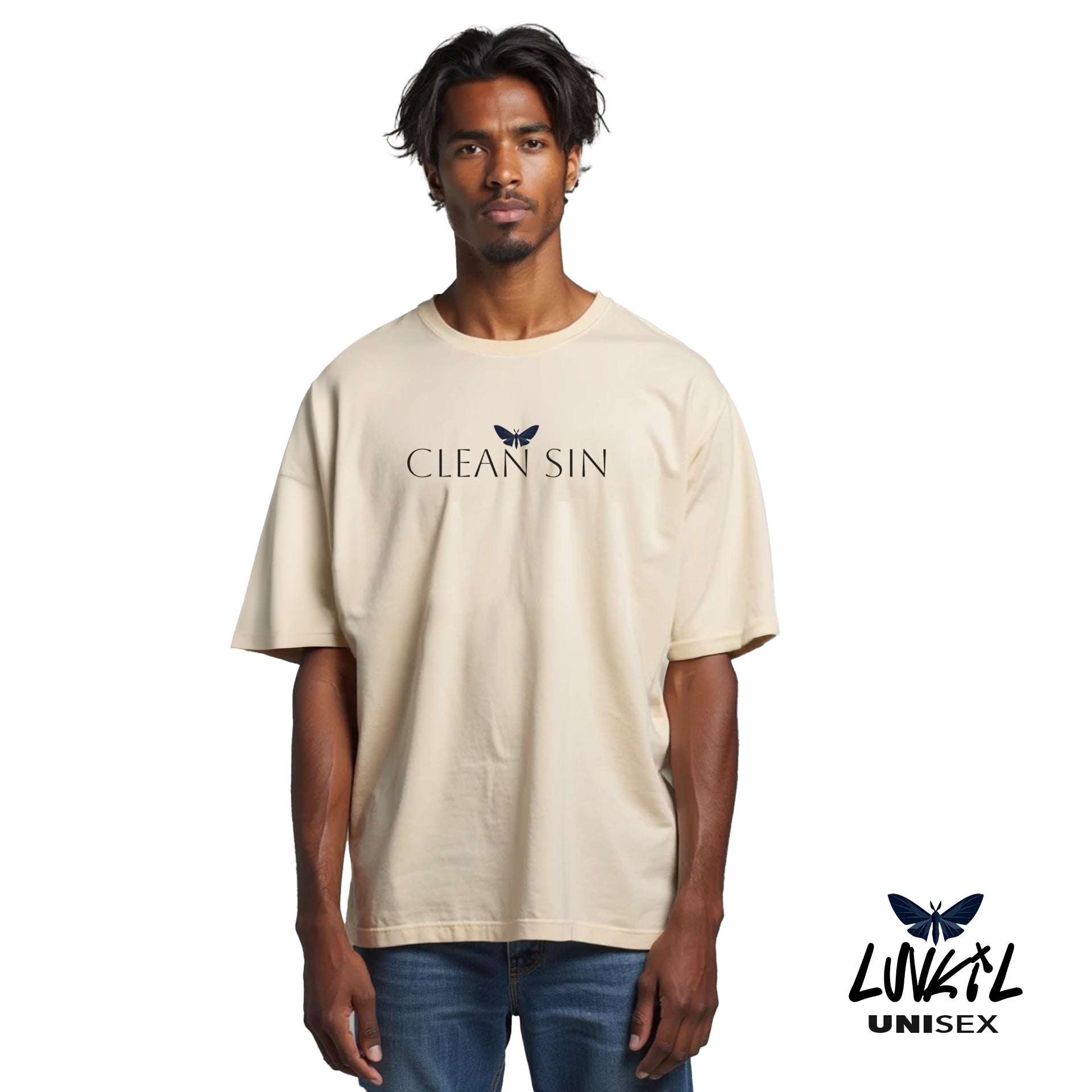 CLEAN SIN TEE - BEIGE