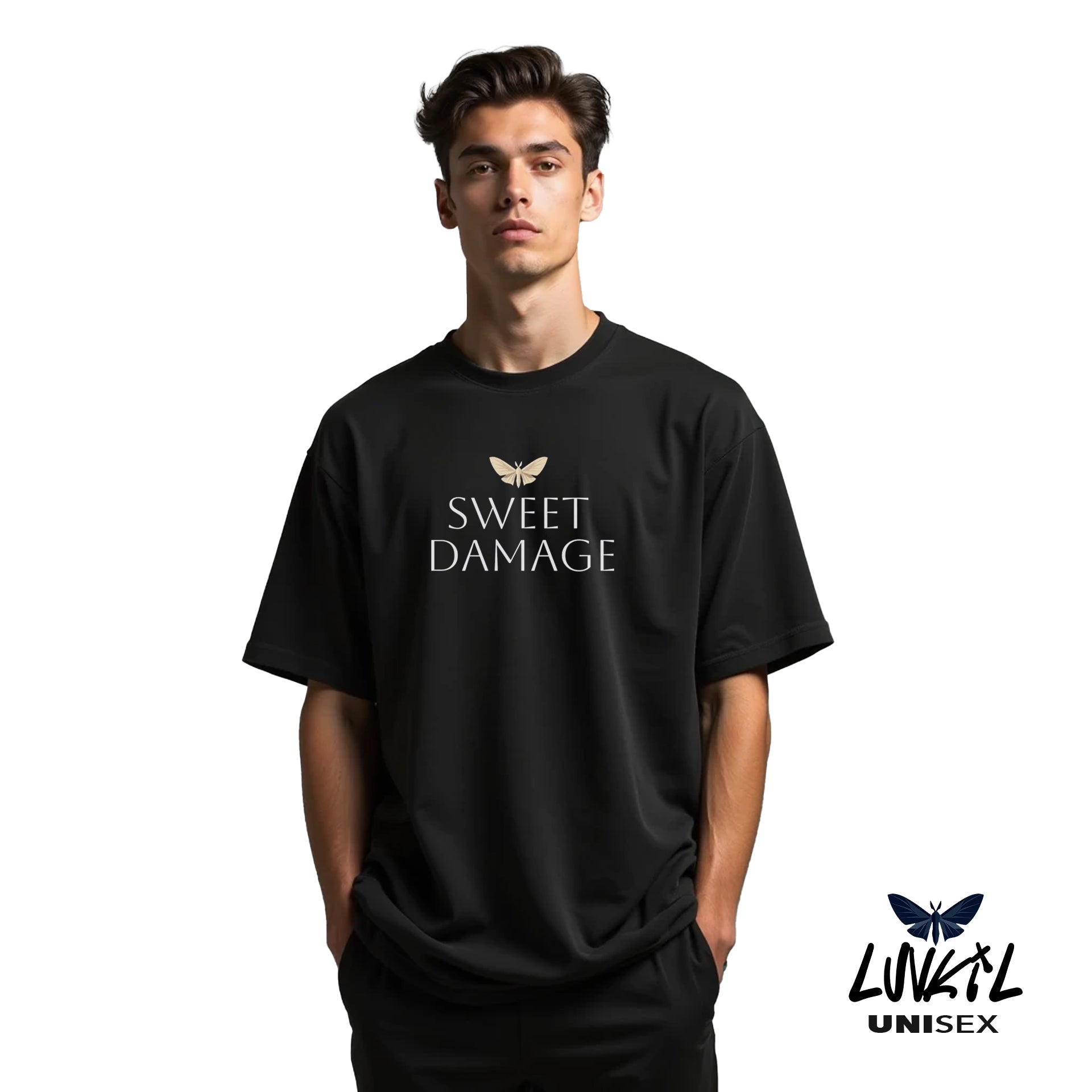 SWEET DAMAGE TEE - BLACK